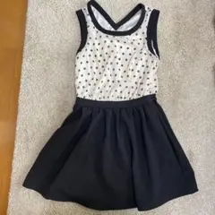 ダズリン　ドット柄　ワンピース