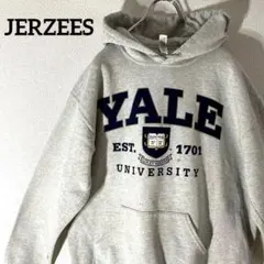 YALE スウェット　フーデイパーカー　ジャージーズ　M グレー　USA大学のサムネイル