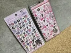 ハローキティ & クロミ ボンボンドロップ シール 2枚セット✨️国内正規品✨️