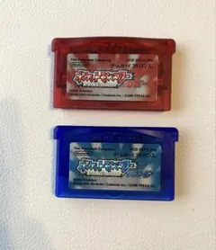 GBA ポケットモンスター ルビー サファイア 2本セット