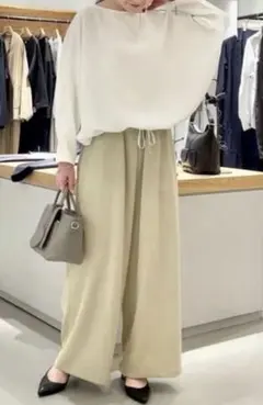 新品✨️BEARDSLEY ビアズリー バテンレース パンツ ネイビー タグ付き