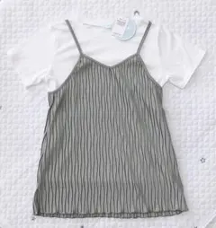 プリーツキャミ Tシャツセット 150cm