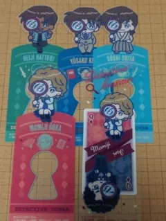 名探偵コナン クリアブックマーク　 5セット
