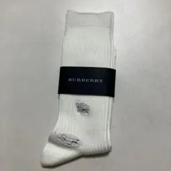 ☆☆新品☆バーバリー　スーピマ綿ソックス　23-25 日本製
