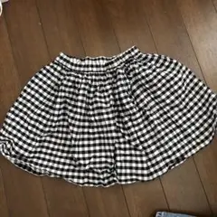 グローバルワーク　チェック柄スカート XL インパン付