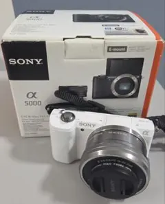 SONY α5000 レンズキット ホワイト