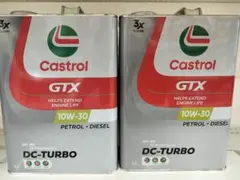Castrol GTX 10W-30 4L×2缶 エンジンオイル 新品 - メルカリ