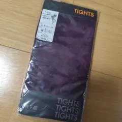 ダークパープルアーガイル柄 タイツ M〜Lサイズ