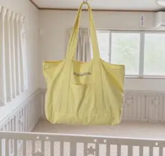 即日発送　FRUIT OF THE LOOM トートバッグ イエロー