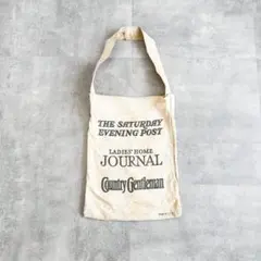 希少30s マガジンバッグ　ニュースペーパーバッグ 希少コリアーズ30's Collier's マガジンバッグ ニュースペーパー