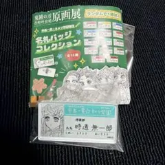 鬼滅の刃 原画展 時透無一郎 名札バッジ コレクション ネームバッジ