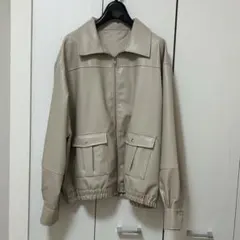 新品未使用品　archives レザージャケットのサムネイル