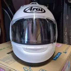 週末価格　ARAI　RX-7 rr5　XLサイズ　送料込　おまけグローブ付き RX7RR5WHM RX-7RR5 1個 Arai(アライ) 【通販モノタロウ】