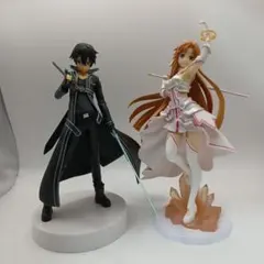 ソードアート・オンライン　フィギュア　一番くじ　A賞　アスナ　キリト