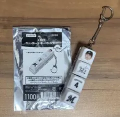 千葉ロッテマリーンズ LED キーボードキーホルダー 友杉