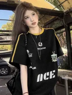 SHEIN 半袖トップス レタープリント