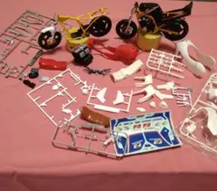 1/12 CBR CBX バイクプラモデルパーツ セット ジャンク - メルカリ