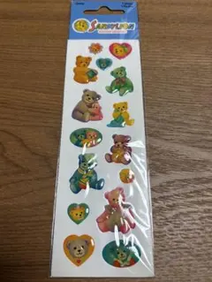 未開封【Sandylion】サンディライオン／立体シール③ベア