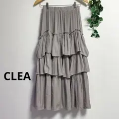 ティアードロングスカート