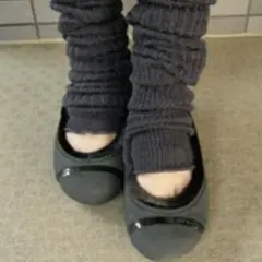 クロックス ナヌークファーフラットシューズ(W7)美品✧‧˚ 廃盤品