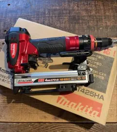 Makita AN923 エア釘打ち機 赤/黒 フロアアタッカー - メルカリ
