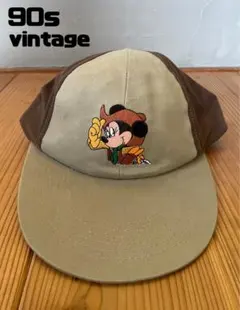 90s ヴィンテージ MINNIE ミニー キャップ ミッキー マウス