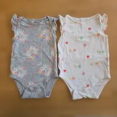 BabyGAP肌着 2点セット フリル袖　12~18ヵ月