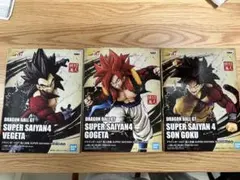 超人戯画 ドラゴンボールGT SS4 ゴジータ　孫悟空　ベジータ セット