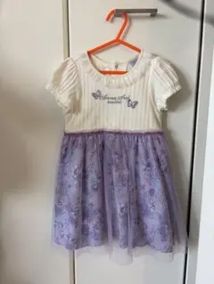 ANNA SUI mini L 140相当 花柄ティアードワンピース フォーマル - メルカリ