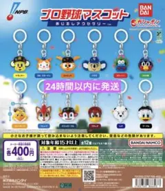 プロ野球マスコット めじるしアクセサリー 12種　コンプリートセット