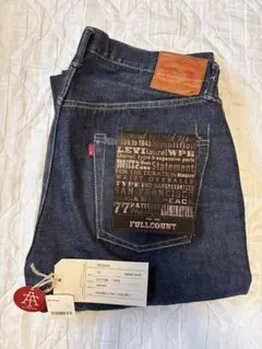 30周年　FULLCOUNT 大戦デニム　ステッカー付 30周年 FULLCOUNT 大戦デニム ステッカー付 - メルカリ
