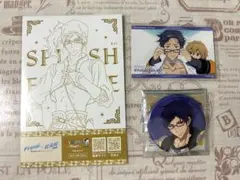 Free! 竜ヶ崎怜 ポスカ 缶バッジ ミニブロマイド