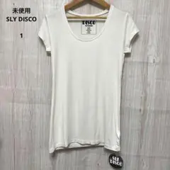 未使用 SLY DISCO スライディスコ Tシャツ 1 おしゃれ