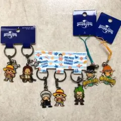 【USJ限定】ONE PIECE キーチェーン　根付ストラップ☆エース　サボ