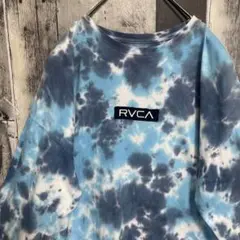 ルーカ　RVCA　タイダイ　ロンT　長袖Tシャツ　ロゴ　L　夏フェスのサムネイル