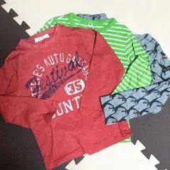 UNIQLO 長袖カットソー 110サイズ 3枚セット