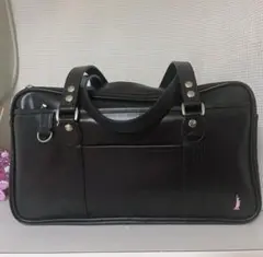 「極美品」EASTBOY スクールバッグ 合皮 ブラウン