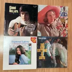 洋楽 レコード4枚セット Gianni Nazzaro Raymondまとめ売り