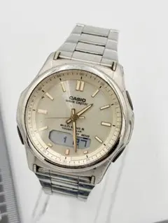 CASIO wave ceptor メンズ 腕時計 電波ソーラー