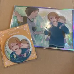 天馬司　アクリル色紙A &箔押し缶バッジAセットのサムネイル