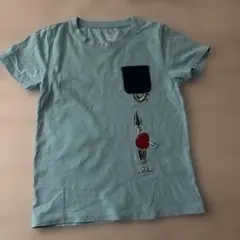 グラニフコラボTシャツ サイズ120 キャラクター刺繍
