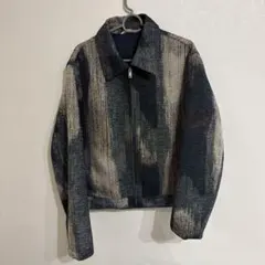 Zara アブストラクトジャカードジャケット