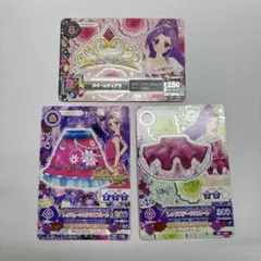 アイカツカード 神崎美月　3枚セット