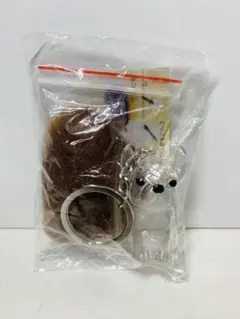 けだまだま風　犬の毛収納 犬の毛玉入れ 犬の毛キーホルダー フレンチブルドッグ
