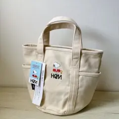 【未使用】HeM ピーナッツ スヌーピー コラボ トートバッグ Sのサムネイル