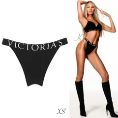 Victoria’s secret ロゴ90sブリーフ ショーツ ブラックXS