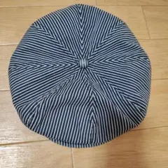 米国ニューヨークハットHickory NewsboyヒッコリーストライプXL新品
