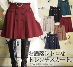 n'0r ノアール　トレンチスカート　オシャレウォーカーのサムネイル