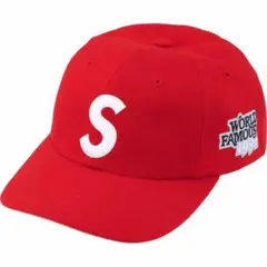 Supreme 赤 キャップ WORLD FAMOUS 1994 - メルカリ
