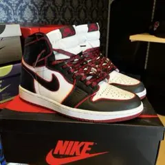 ナイキ エアジョーダン1 ブラッドライン　Air Jordan 1のサムネイル